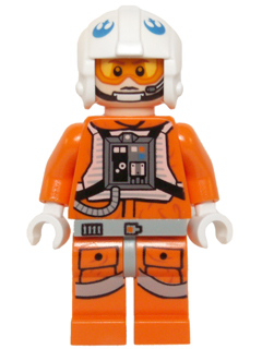 Zzzzz 1727478584snowspeeder Pilot White Helmet Headset — Lego Star Wars Minifigures option 868