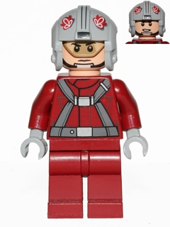 Zzzzz 1727478586t 16 Skyhopper Pilot Light Bluish Gray Helmet — Lego Star Wars Minifigures option 888