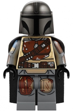 Zzzzz 1727478586the Mandalorian Din Djarin Mando Brown Durasteel Armor Printed Arms — Lego Star Wars Minifigures option 901