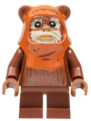 Zzzzz 1727478589wicket Ewok Hood With Wrinkles — Lego Star Wars Minifigures option 941