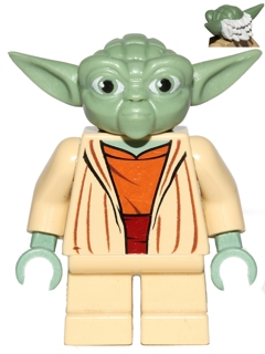 Zzzzz 1727478590yoda Clone Wars White Hair — Lego Star Wars Minifigures option 951