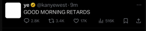 Kanye 1 — Tierlist de Tweets de Kanye West option 1