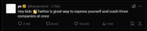 Kanye 11 — Tierlist de Tweets de Kanye West option 3