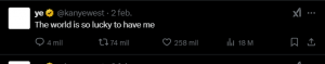 Kanye 15 — Tierlist de Tweets de Kanye West option 7