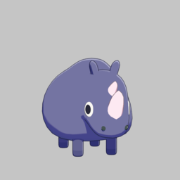 Rhino — Quirky Animals option 108