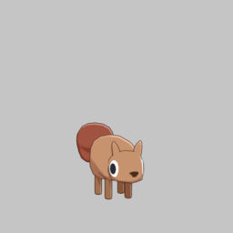 Squirrel — Quirky Animals option 123