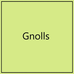 Gnolls — Fantasy races option 13