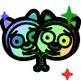 Zzzzz 1732174292329kissingcats — Rank Exclusive Mortys from Pocket Mortys option 107