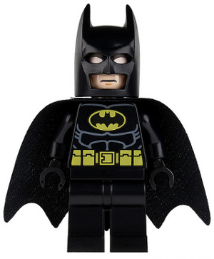 Sh0016 Batman Black Suit With Yellow Belt And Crest Type 1 Cowl — All Lego Batman Figures - Heroes and Villains option 107