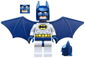 Sh0019a Batman Wings And Jet Pack Type 2 Cowl — All Lego Batman Figures - Heroes and Villains option 111