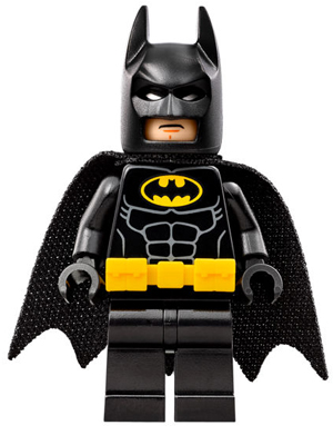 Sh0312 Batman Utility Belt Head Type 1 — All Lego Batman Figures - Heroes and Villains option 199