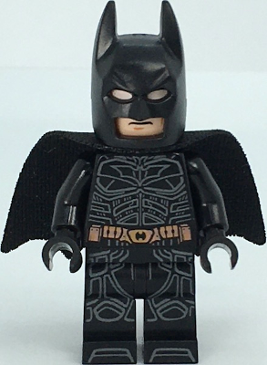 Sh0791 Batman Black Suit With Copper Belt And Printed Legs Type 2 Cowl Dark Knight Trilogy — All Lego Batman Figures - Heroes and Villains option 339