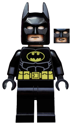 Tlm082 Batman Black Suit With Yellow Belt And Crest Type 2 Cowl No Cape — All Lego Batman Figures - Heroes and Villains option 368