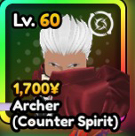 Archer — Anime Vanguards Unit Tier List Update 2.0 option 1