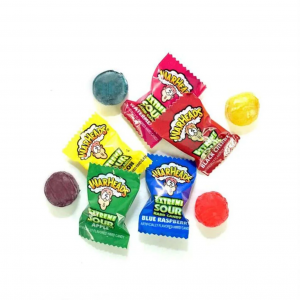 Warheads Extreme Sour Hard Candy Open Close Up — junk food tier list option 96
