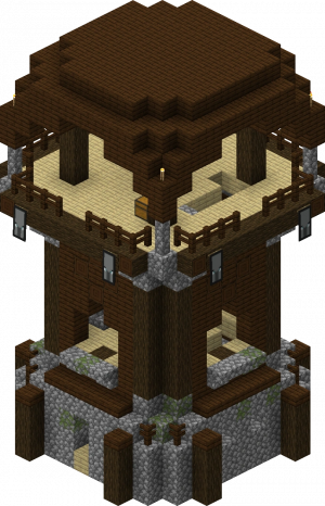 Pillageroutpostwatchtower — Minecraft structures option 15