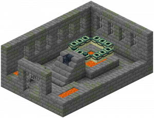 Strongholdportalroom — Minecraft structures option 18