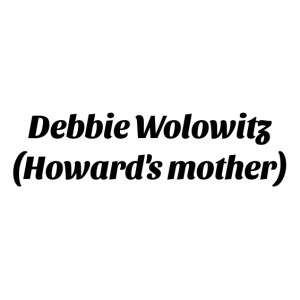 Debbie — The Big Bang Theory All Characters option 10