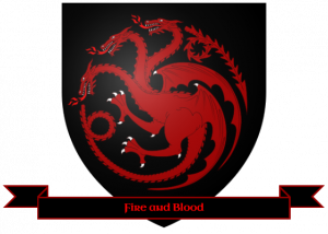 Crownlands Targaryen — Asoiaf House Words Tierlist option 4