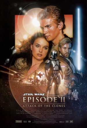 Attack Clones Poster — All Star Wars Movies and Shows (As of January 2025) option 4