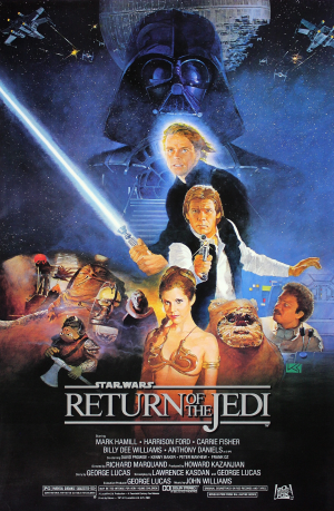 Returnofthejediposter1983 — All Star Wars Movies and Shows (As of January 2025) option 16