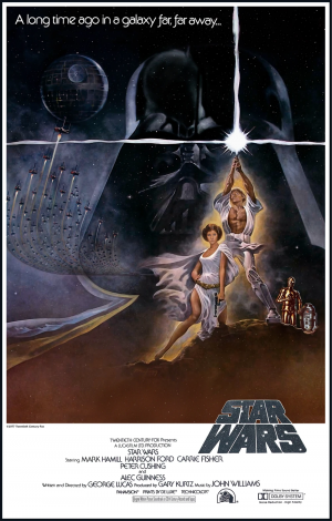Starwarsstyleaposter1977 — All Star Wars Movies and Shows (As of January 2025) option 22