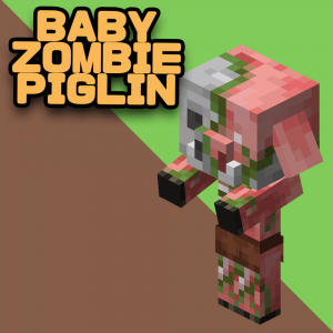 Baby Zombie Piglin — EVERY Minecraft Mob option 5