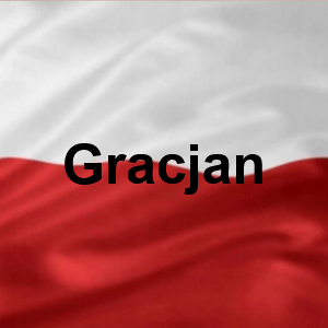 Gracjan — Polskie Imiona Męskie option 100