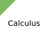 Calculus — TUDelft BsC Computer Science Courses - (new & legacy titles) option 6
