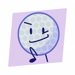 Zzzzz 1788310511golf Ball — BFDI:TPOT 25 Styled Icons option 69