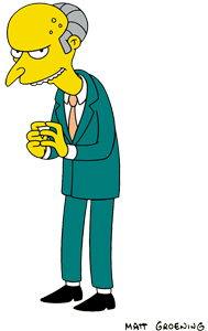 Mrburns — Rank villians from least evil to most evil part 1 option 39