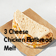 3 Cheese Chilcken Flatbread Melt — Taco Bell Tina's Ultimate Taco Bell Tier List option 1