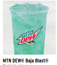 Baja Blastpng — Taco Bell Tina's Ultimate Taco Bell Tier List option 6