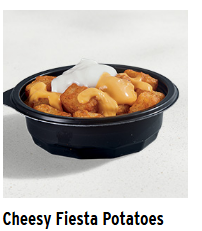 Cheesy Fiesta Potatos — Taco Bell Tina's Ultimate Taco Bell Tier List option 17
