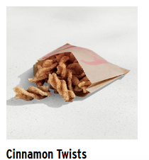 Cinnamon Twists — Taco Bell Tina's Ultimate Taco Bell Tier List option 25