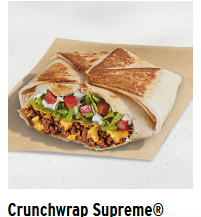 Crunchwrap Supreme — Taco Bell Tina's Ultimate Taco Bell Tier List option 26