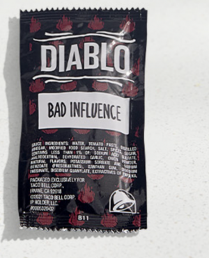 Diablo Sauce — Taco Bell Tina's Ultimate Taco Bell Tier List option 28