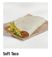 Soft Tacopng — Taco Bell Tina's Ultimate Taco Bell Tier List option 39