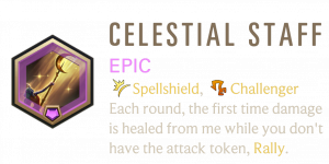Celestial Staff — Legends of Runeterra Signature Epic Patch 7.6 option 4