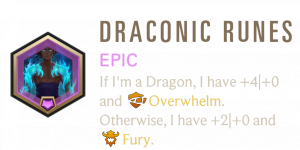 Draconic — Legends of Runeterra Signature Epic Patch 7.6 option 10