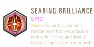 Searing — Legends of Runeterra Signature Epic Patch 7.6 option 30