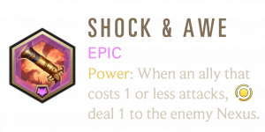 Shock — Legends of Runeterra Signature Epic Patch 7.6 option 32