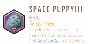 Space Puppy — Legends of Runeterra Signature Epic Patch 7.6 option 36