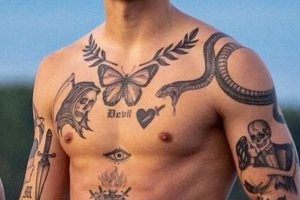 Tatuagem — Gay stereotypes template option 19
