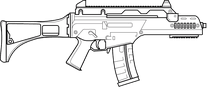 G36c — Rainbow Six Siege Year 11 Season 1 Guns option 36