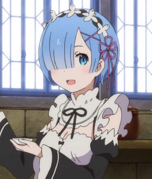 Rem Anime — waifus war v2 option 220