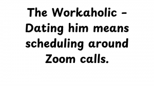 80 Types of Guys When Dating — option 11