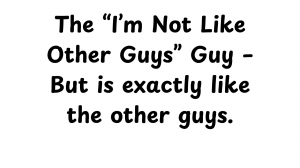 80 Types of Guys When Dating — option 43