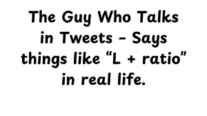 80 Types of Guys When Dating — option 77