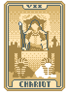 El Carro — Cartas del Tarot de Balatro option 1
